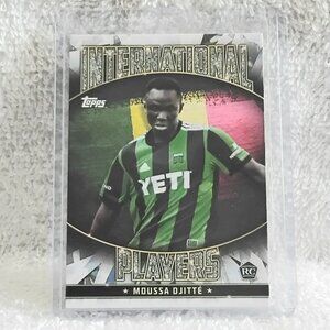 5/$20 Mint 2022 Topps Moussa Djitte International Players RC MLS Card IP-11!!